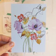 Ansichtkaart Papaver