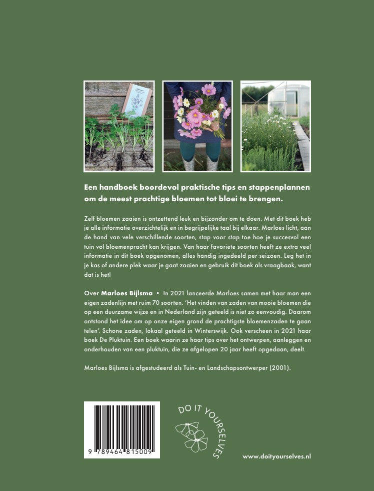 Boek Bloemen zaaien