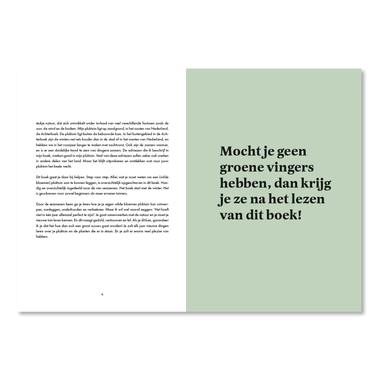 Boek De Pluktuin